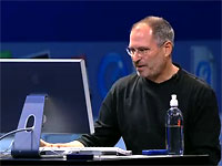 Steve Jobs Ã¼berrascht die Entwickler
